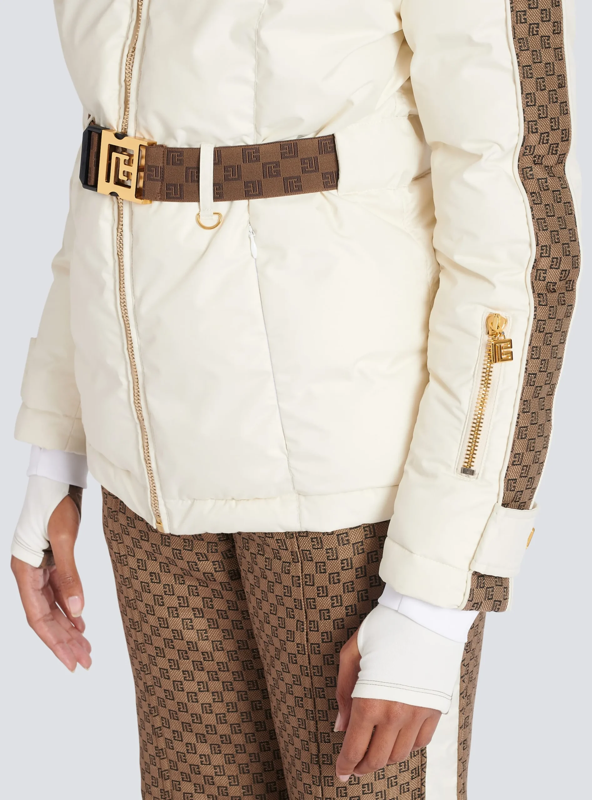 Shop PB Down Jacket With Belt Women Outerwear