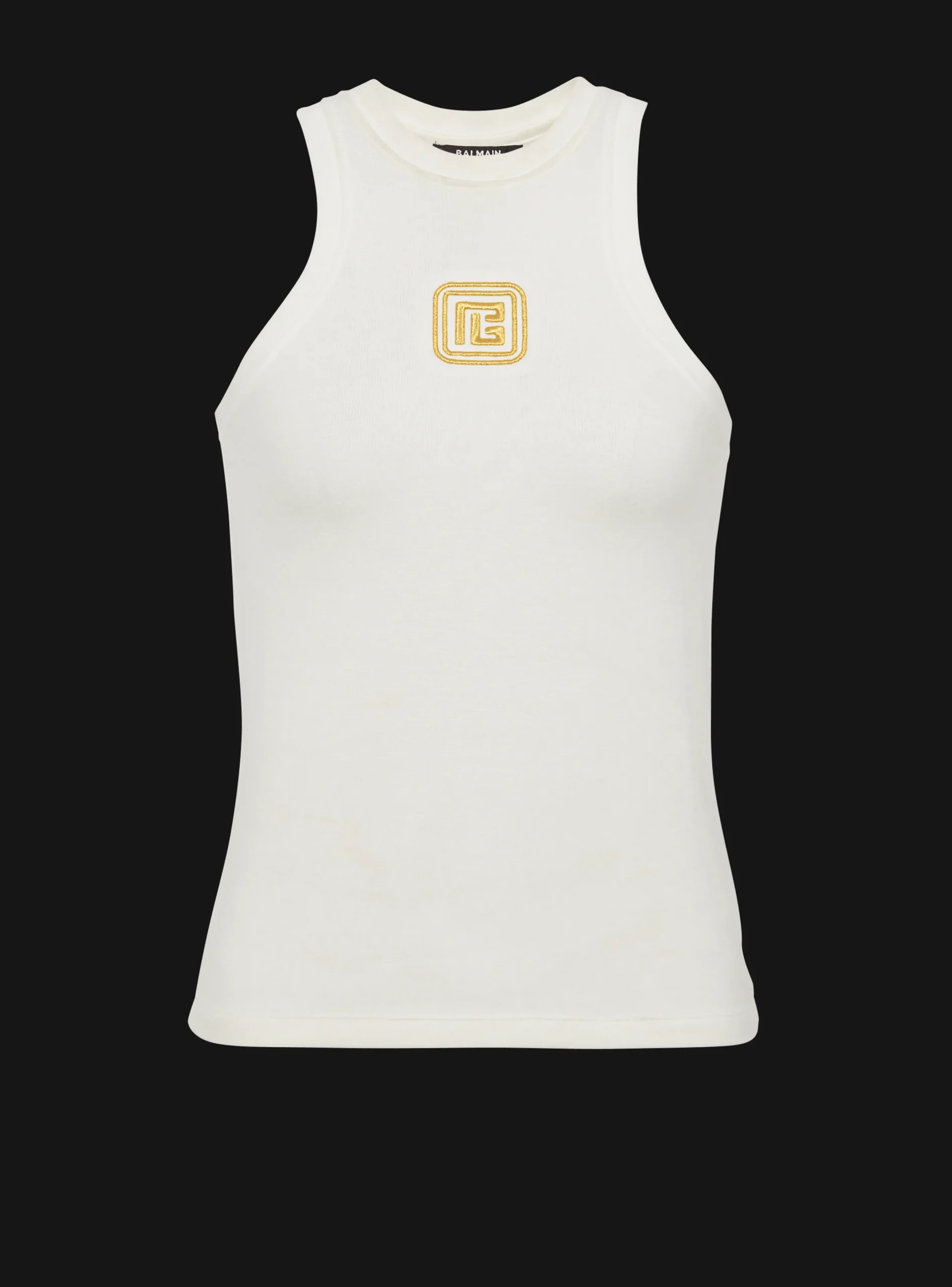 Online PB Embroidered Tank Top Women T-Shirts