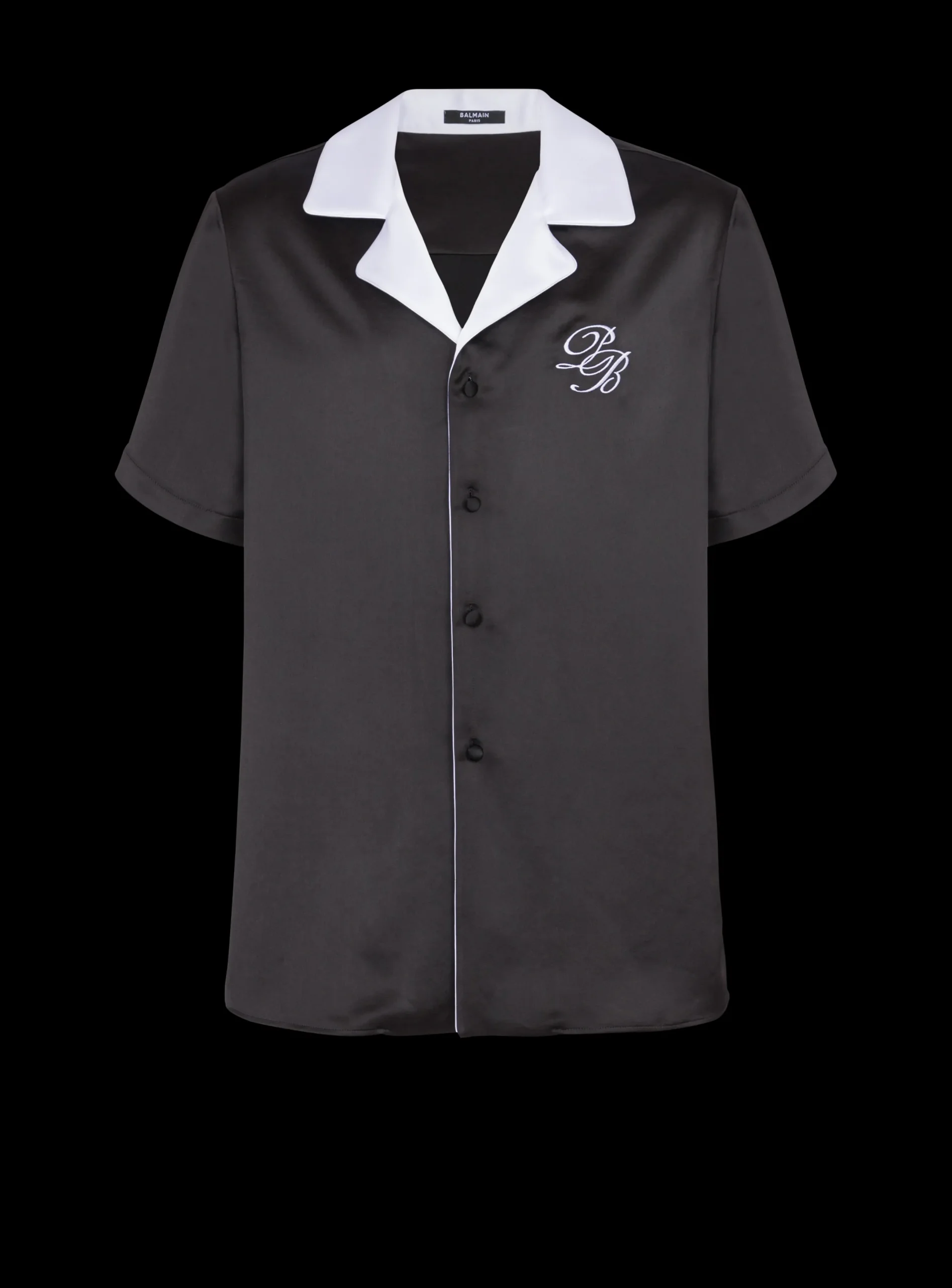 Online PB Signature Satin Short-sleeved Shirt Shirts And Polos