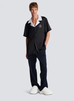 Online PB Signature Satin Short-sleeved Shirt Shirts And Polos
