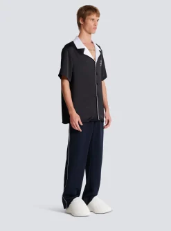 Online PB Signature Satin Short-sleeved Shirt Shirts And Polos