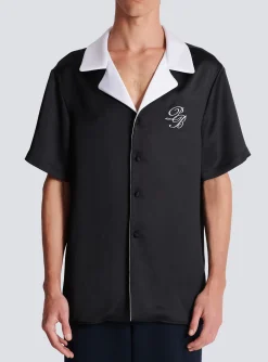 Online PB Signature Satin Short-sleeved Shirt Shirts And Polos