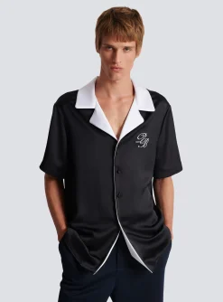 Online PB Signature Satin Short-sleeved Shirt Shirts And Polos
