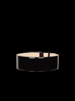 Cheap P-Belt In Patent Leather Women Belts