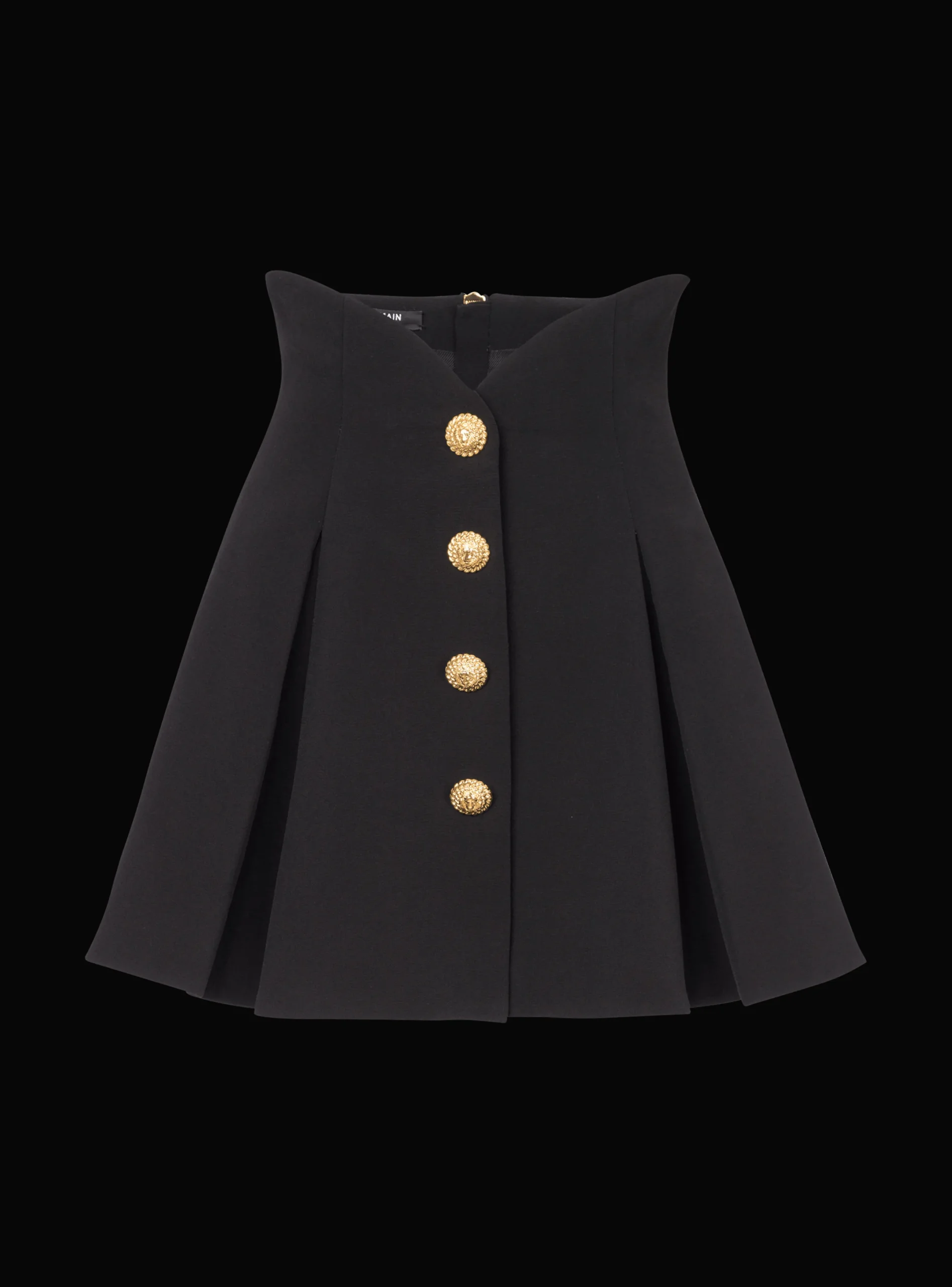 Online Pleated Crepe Tulip Skirt Women Skirts