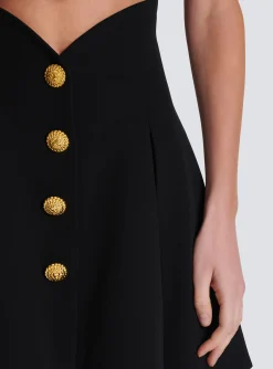 Online Pleated Crepe Tulip Skirt Women Skirts