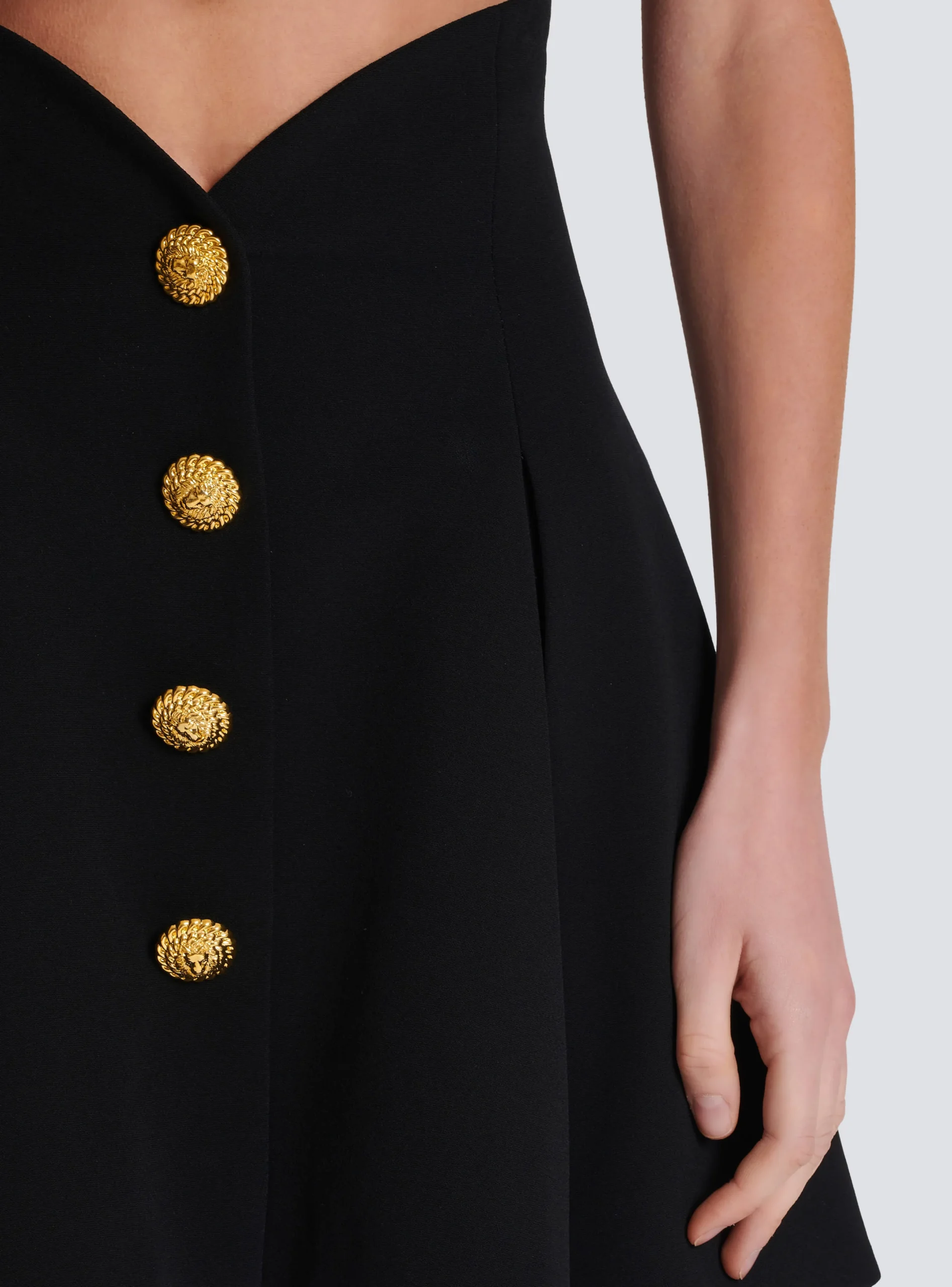 Online Pleated Crepe Tulip Skirt Women Skirts