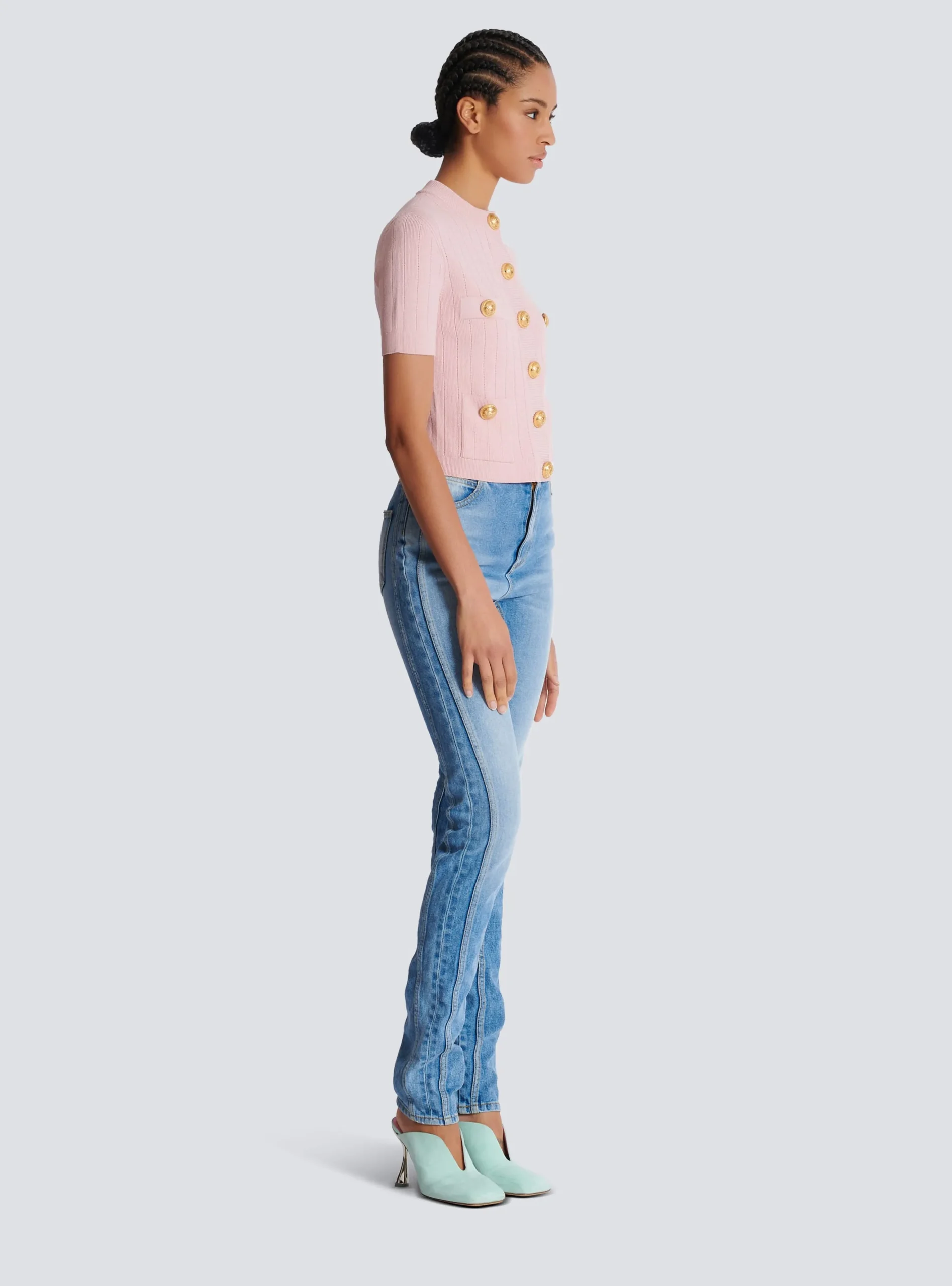 Cheap 4-pocket Knitted Cardigan Women Knitwear
