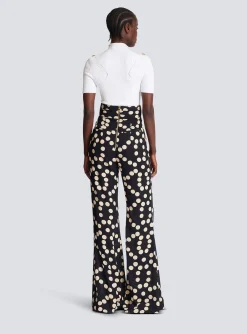 Clearance Polka Dot Wide-leg Trousers Women Trousers And Shorts