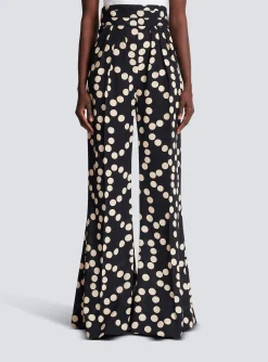 Clearance Polka Dot Wide-leg Trousers Women Trousers And Shorts