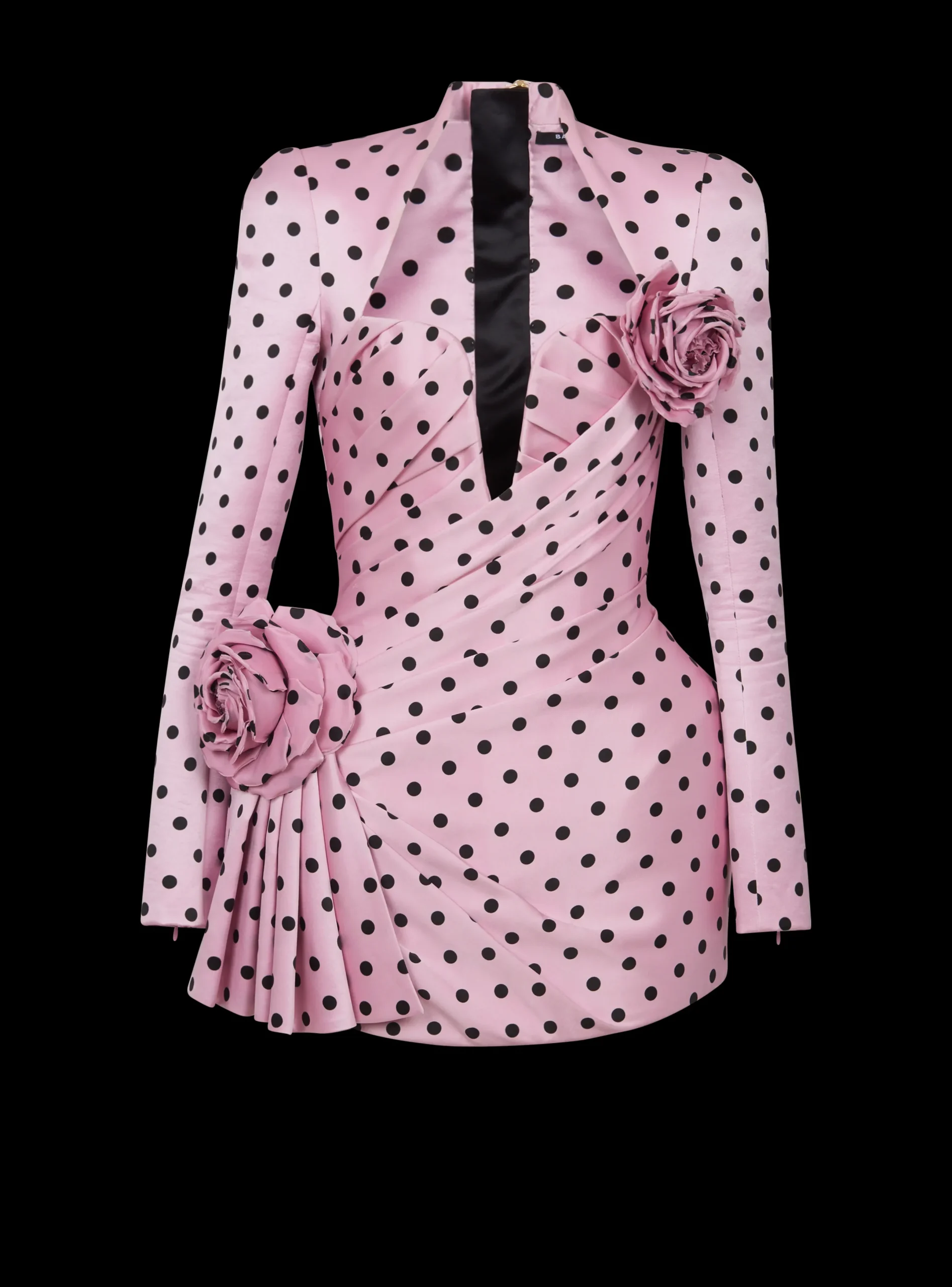 Online Polka Dots Short Printed Dress Women Dresses