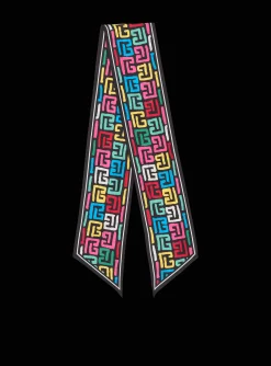 Cheap Pop Monogram Printed Bandana Women Scarves