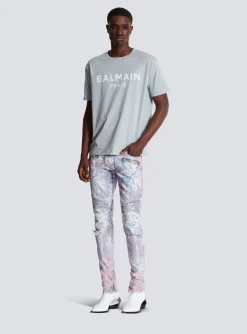 Clearance Printed Paris Short-sleeved T-shirt Sportswear|T-Shirts