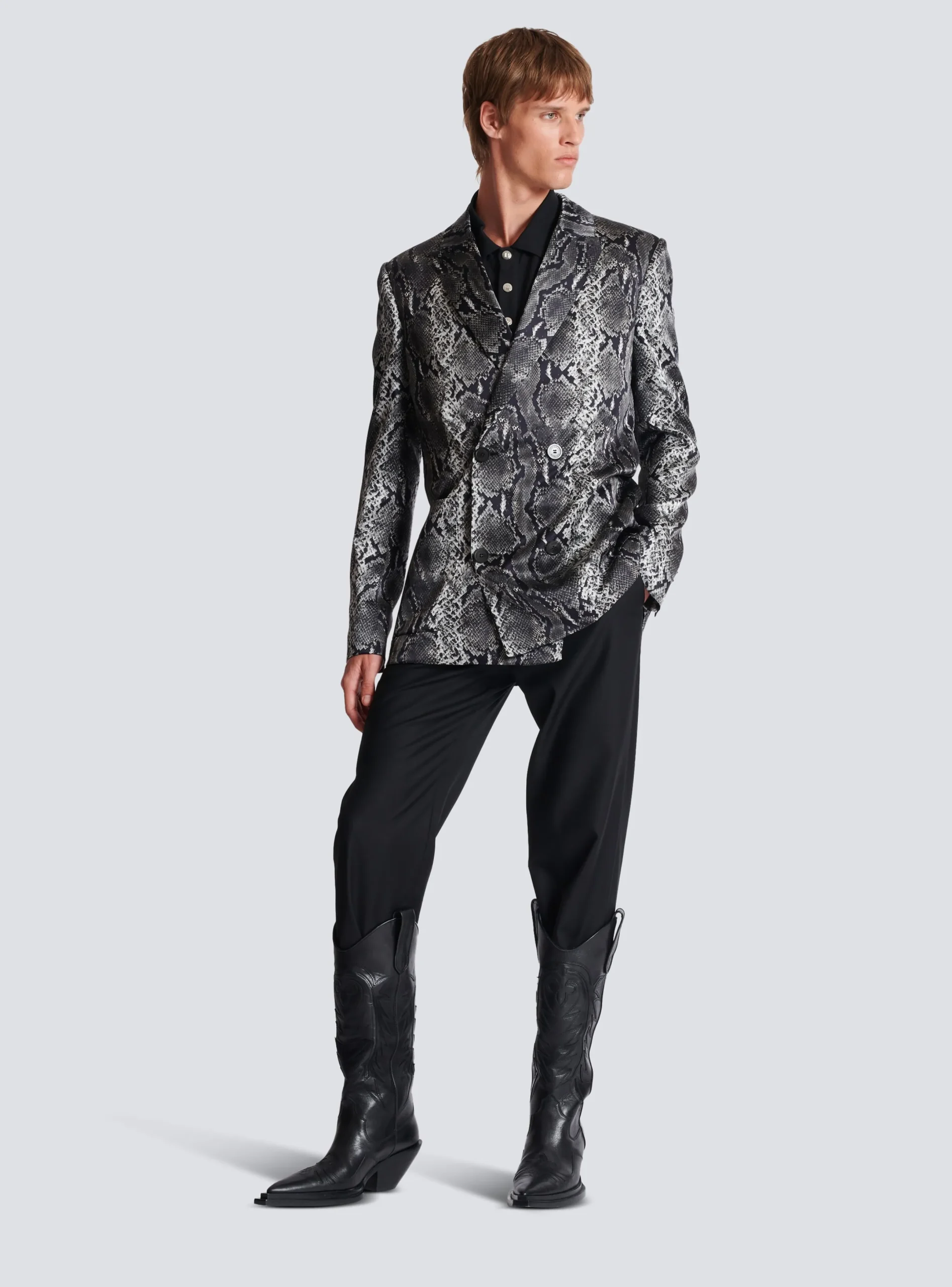 Flash Sale Printed Silk Blazer Jackets And Blazers