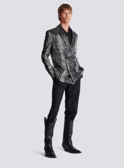 Flash Sale Printed Silk Blazer Jackets And Blazers