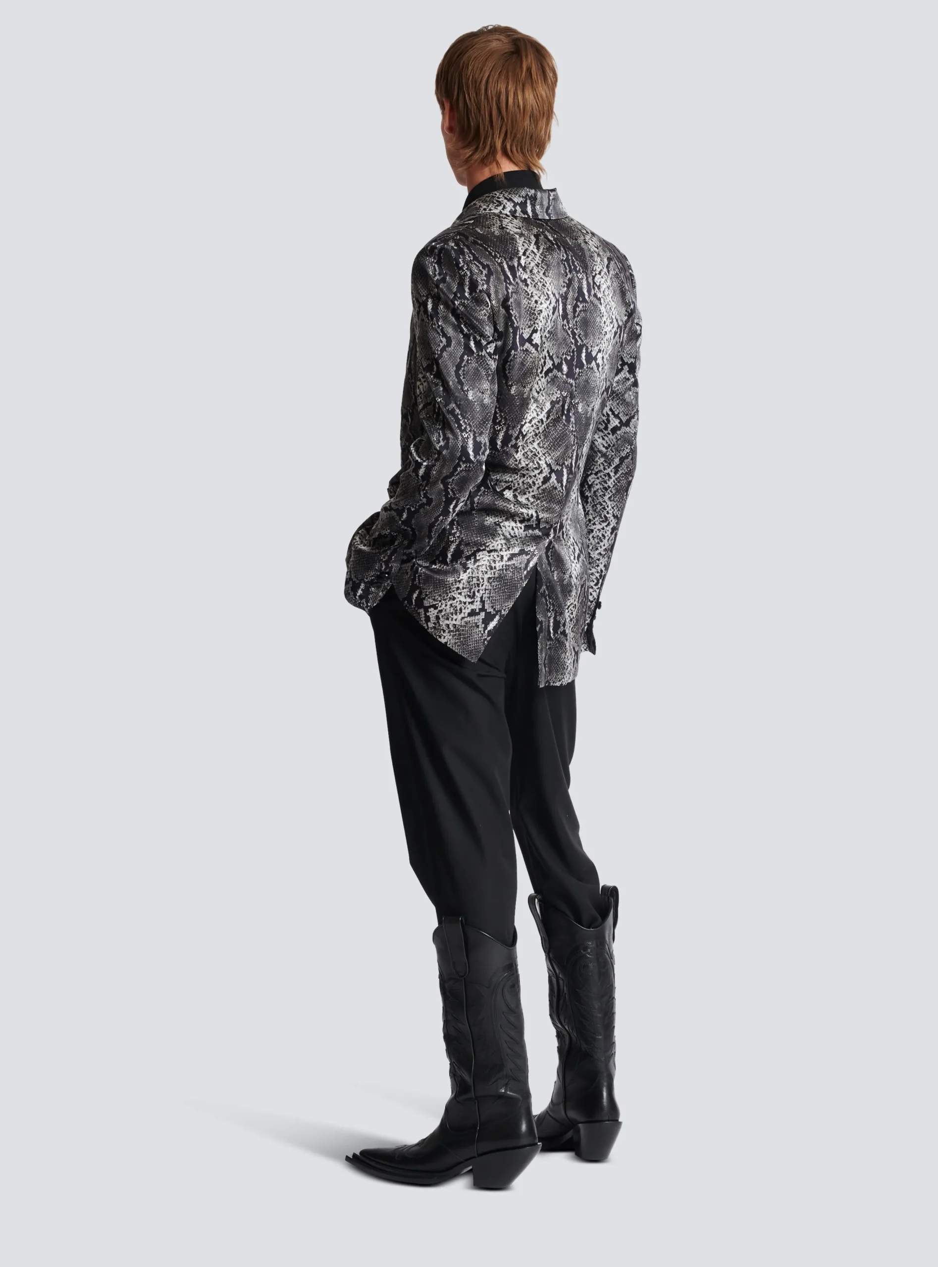 Flash Sale Printed Silk Blazer Jackets And Blazers