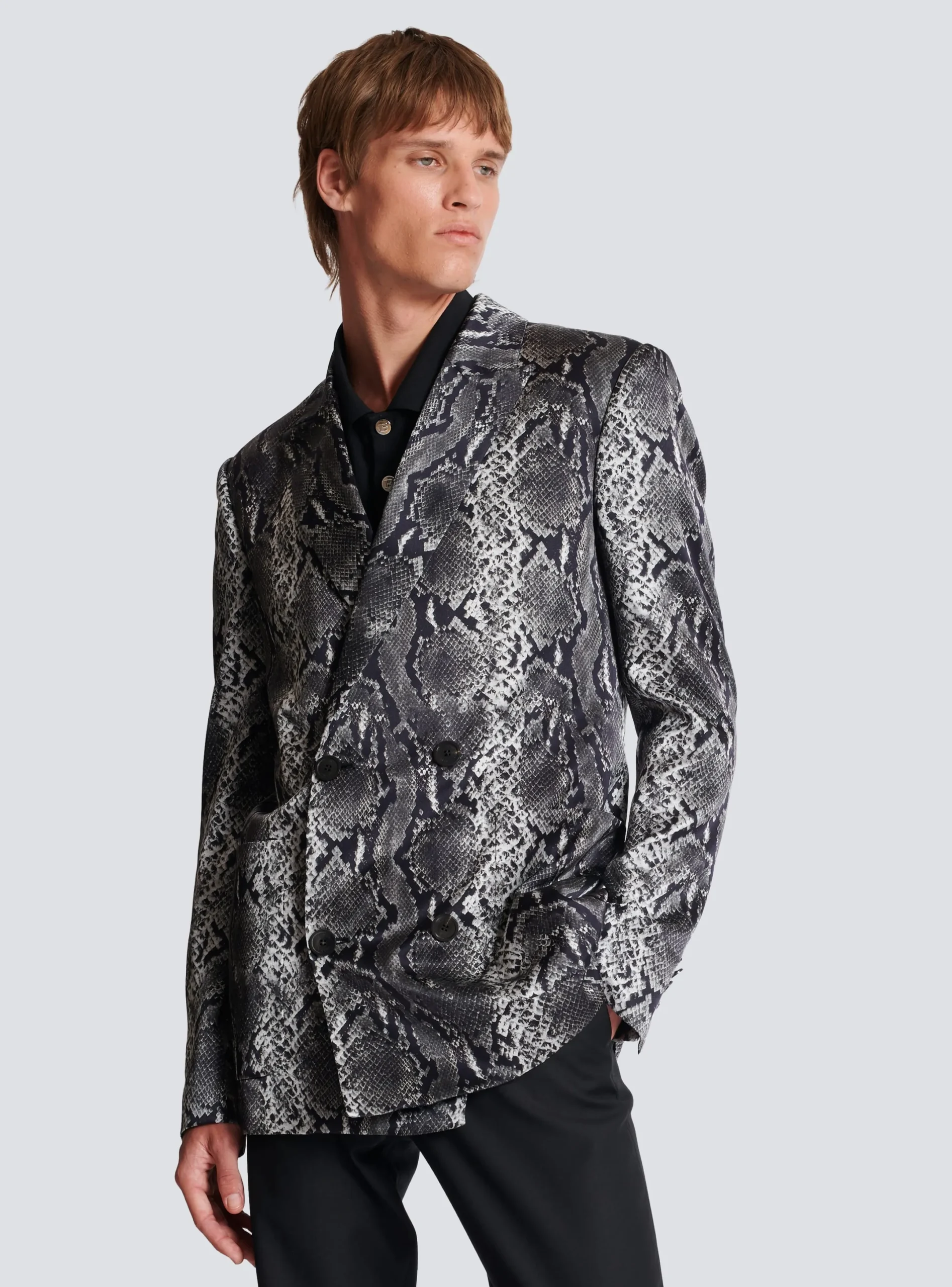 Flash Sale Printed Silk Blazer Jackets And Blazers