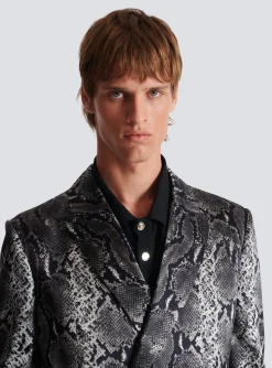 Flash Sale Printed Silk Blazer Jackets And Blazers