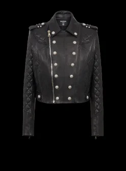 Best Quilted Leather Biker Jacket Outerwear