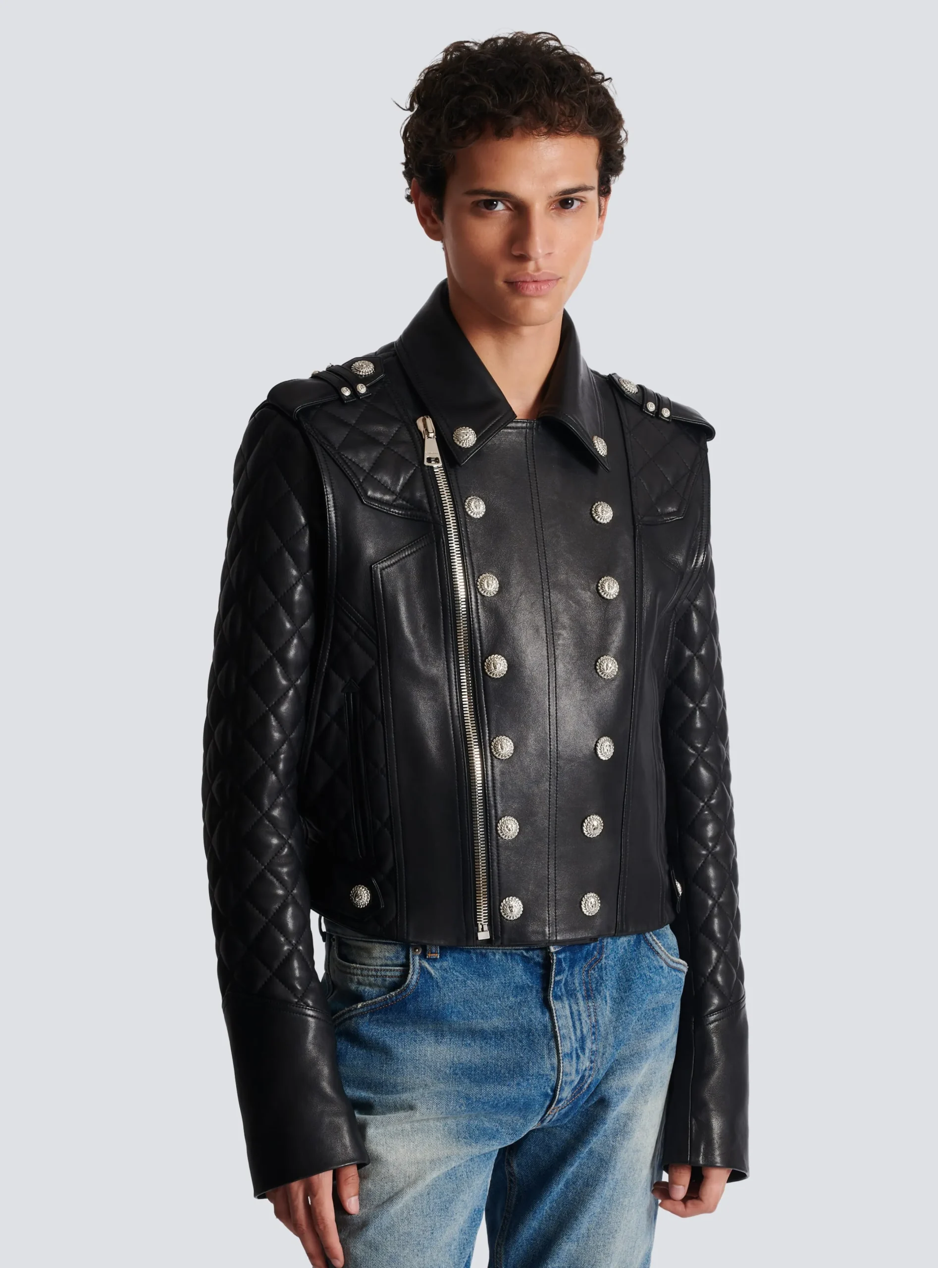 Best Quilted Leather Biker Jacket Outerwear