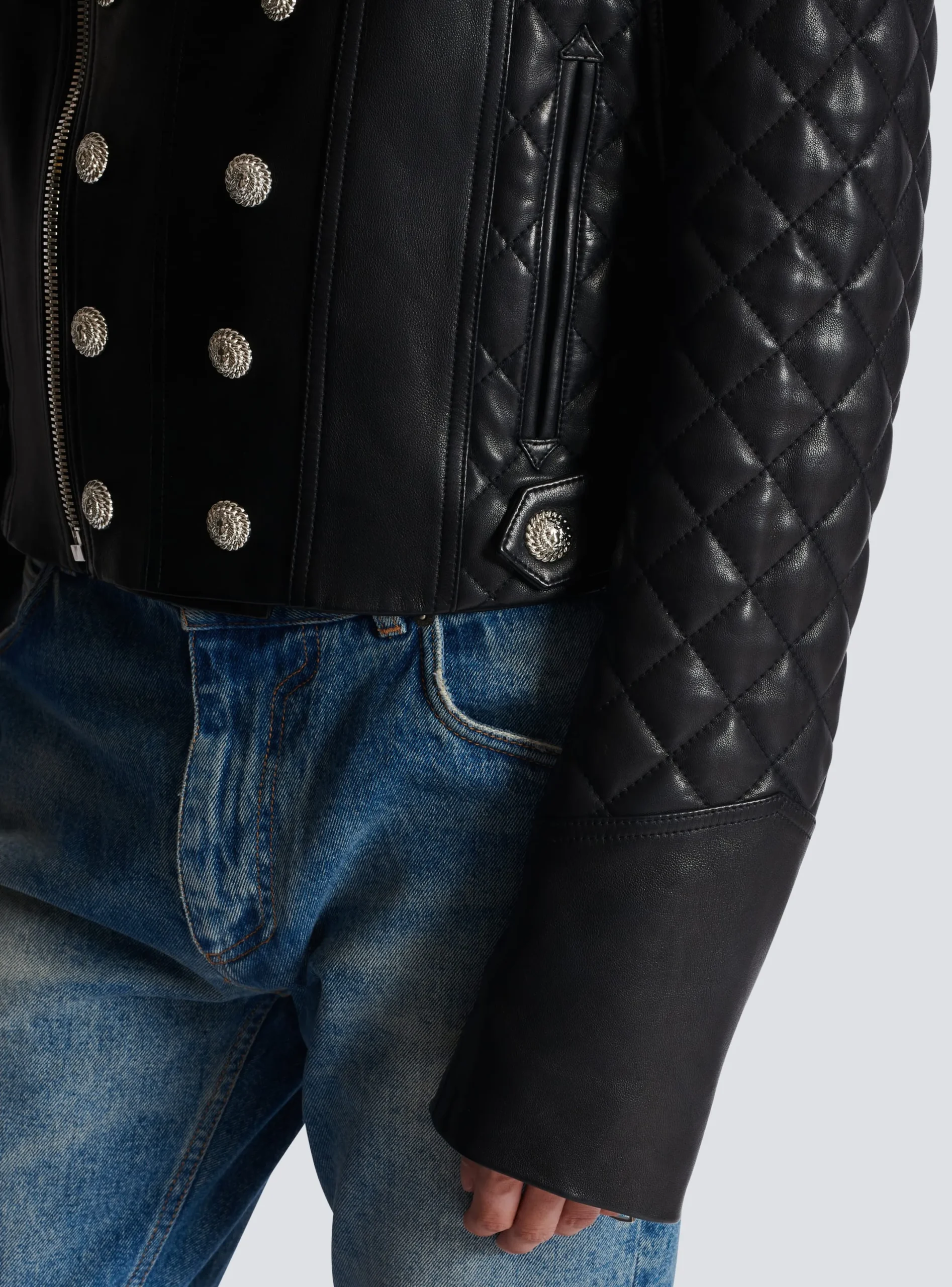 Best Quilted Leather Biker Jacket Outerwear
