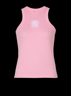 Fashion Retro PB Tank Top Women T-Shirts