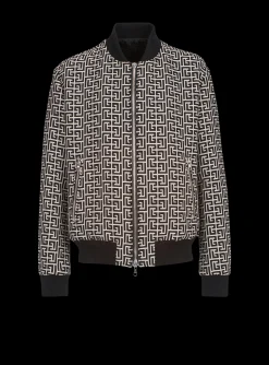 Best Reversible Cotton Bomber Jacket With Monogram Outerwear