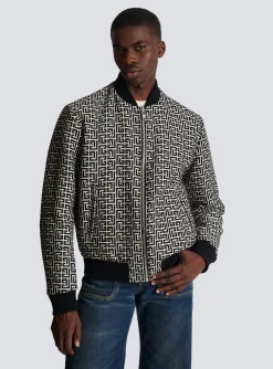 Best Reversible Cotton Bomber Jacket With Monogram Outerwear