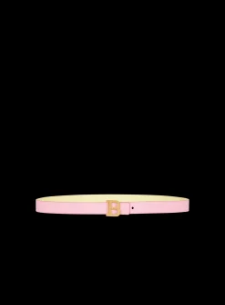 Sale Reversible Smooth Calfskin Leather Skinny B-Belt Women Belts