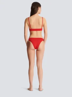 Sale Rhinestoned Triangle Bikini Women Swimwear