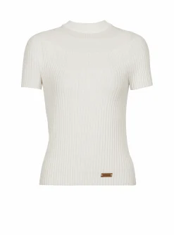 Cheap Ribbed Knit Top Women Tops And Shirts
