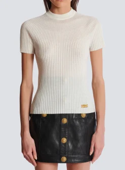 Cheap Ribbed Knit Top Women Tops And Shirts