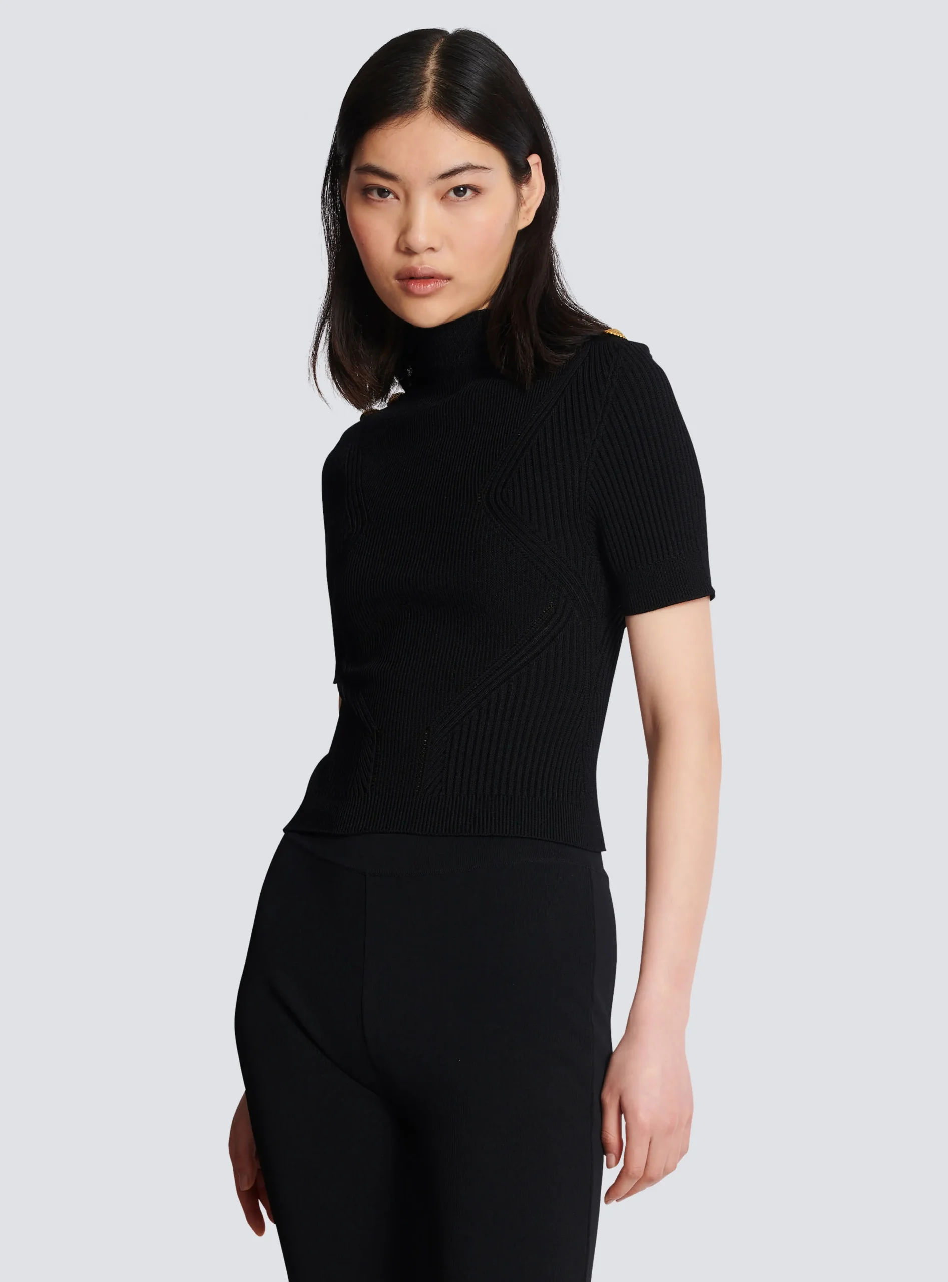 Best Ribbed Knit Top Women Knitwear|Tops And Shirts