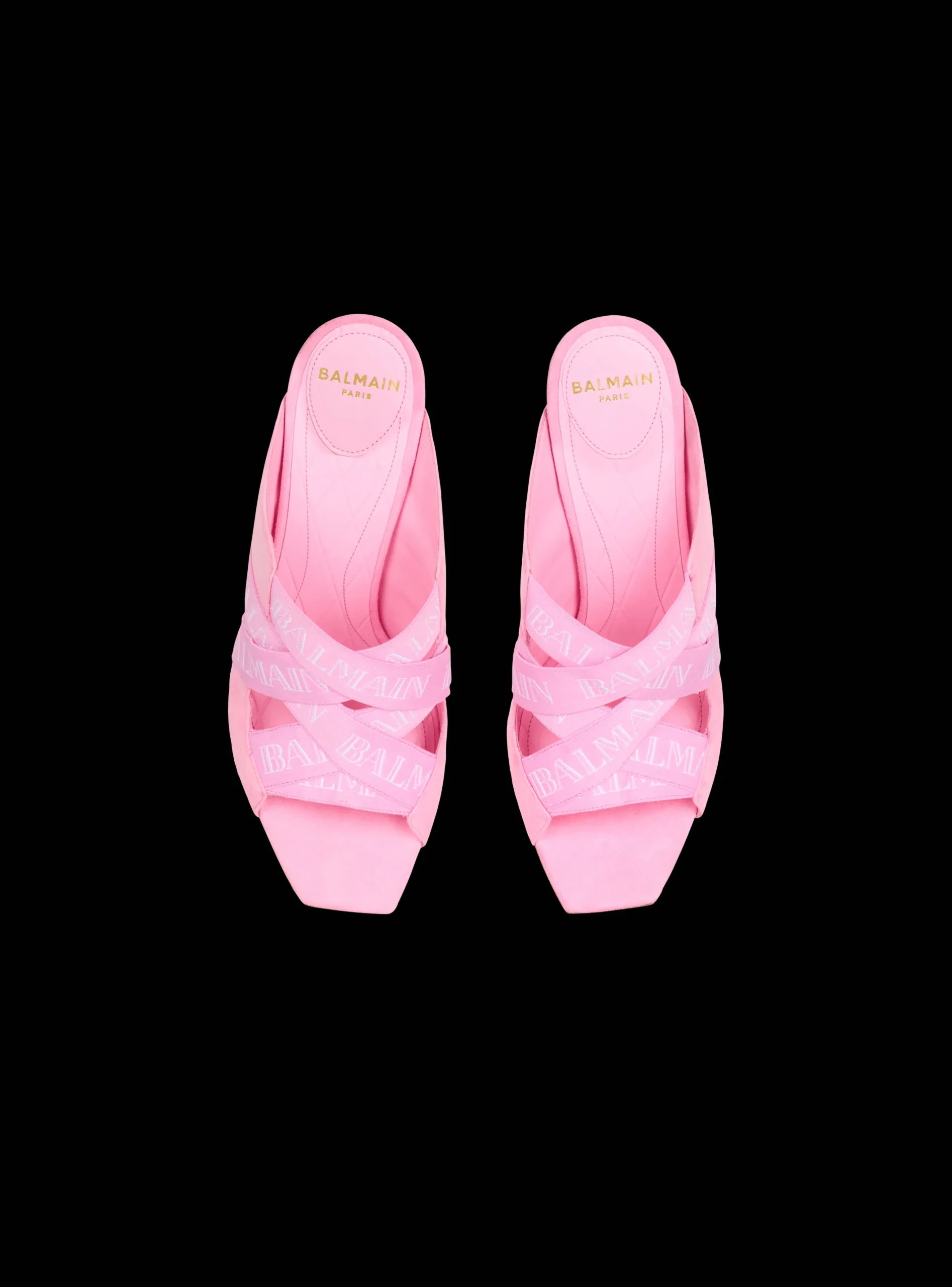 New Ruby Mules With Vintage Straps Women High Heels & Pumps
