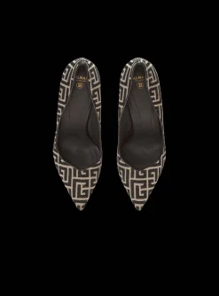Flash Sale Ruby Stilettos With Jacquard Monogram Women High Heels & Pumps