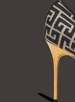 Flash Sale Ruby Stilettos With Jacquard Monogram Women High Heels & Pumps