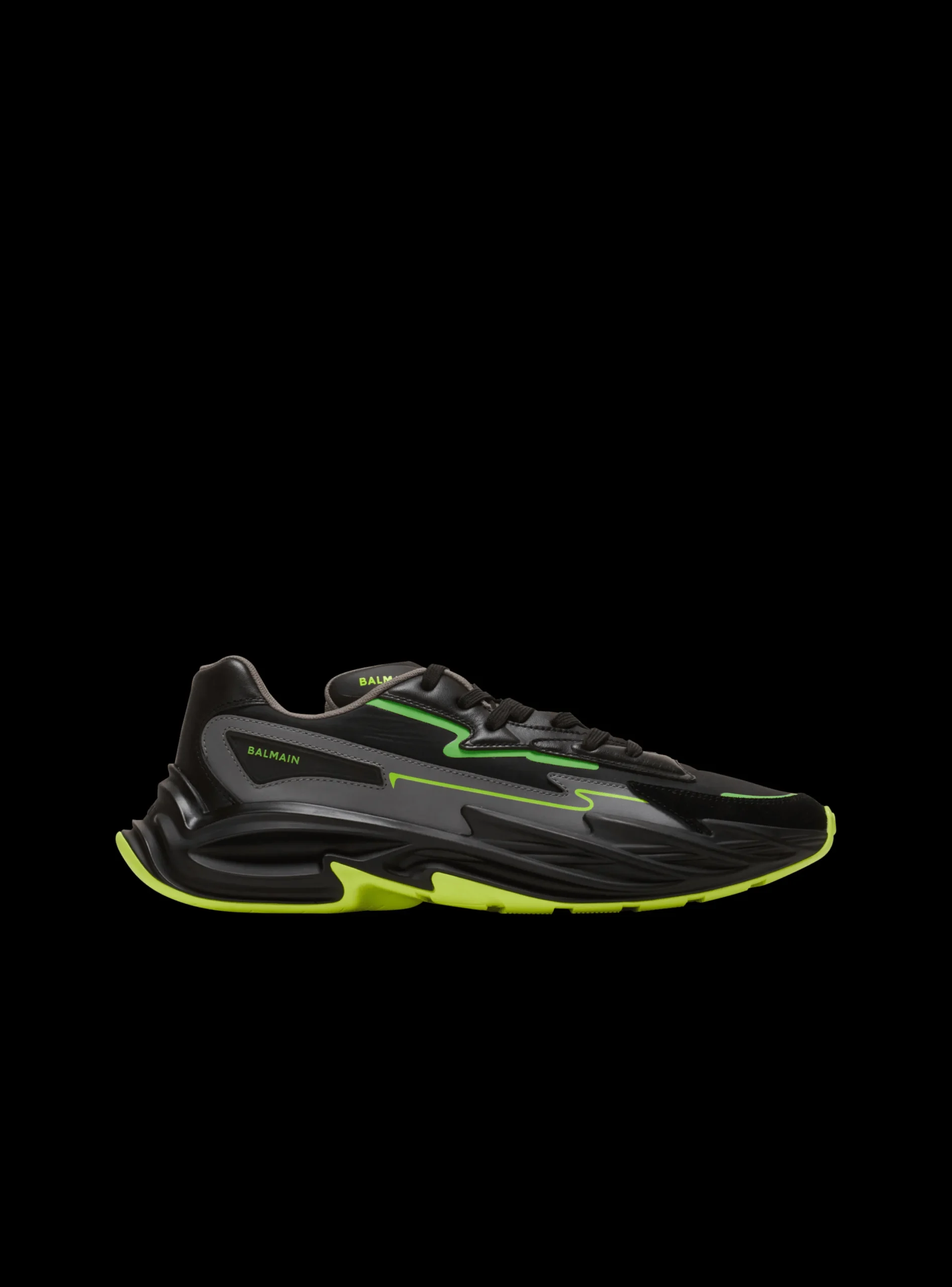 Store Run-Row Leather And Nylon Trainers Run-Row