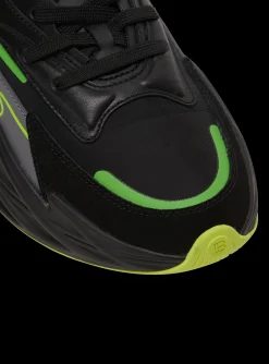 Store Run-Row Leather And Nylon Trainers Run-Row