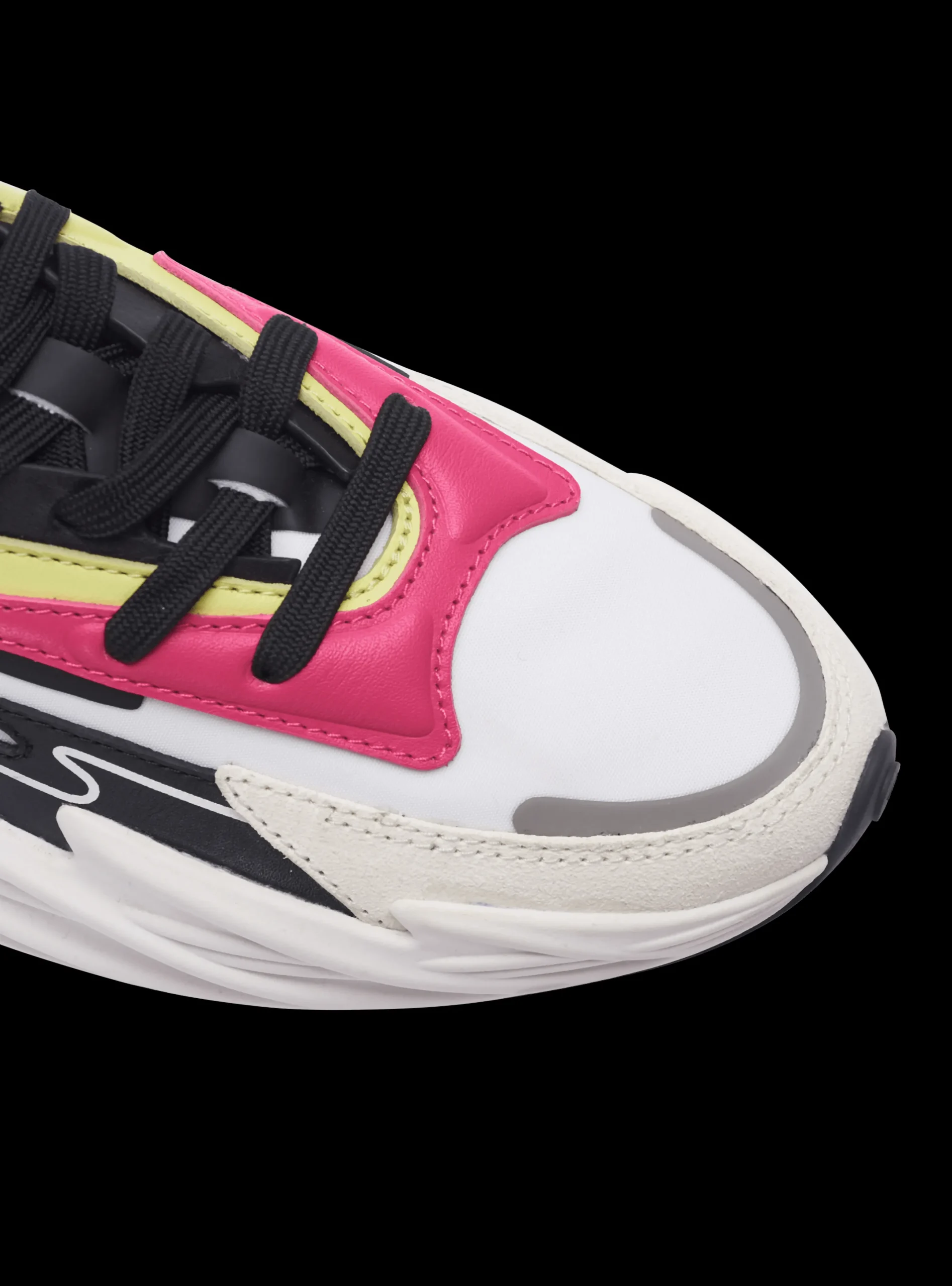 Cheap Run-Row Leather And Nylon Trainers Women Women|Sneakers