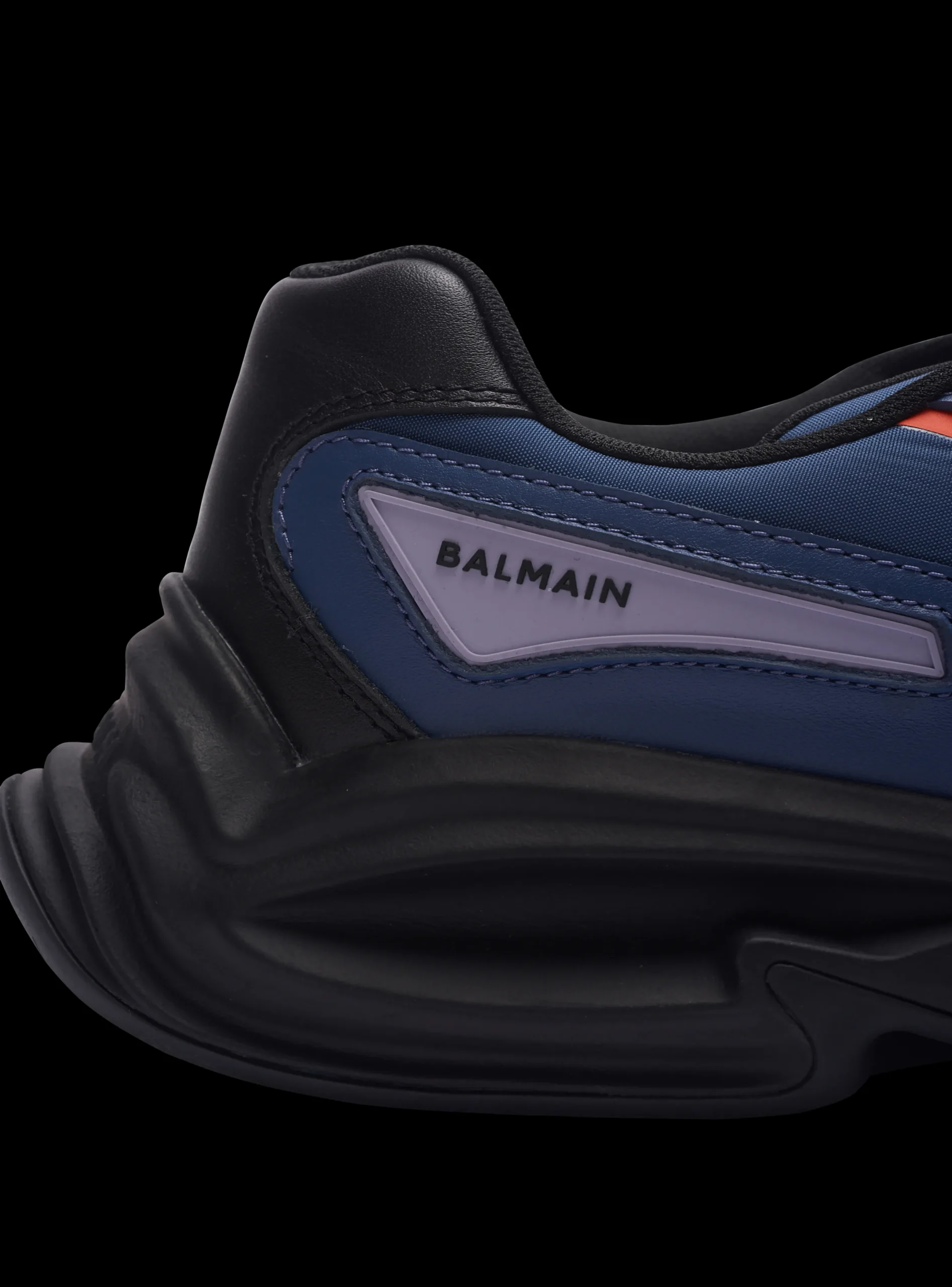 Store Run-Row Leather And Nylon Trainers Men|Sneakers