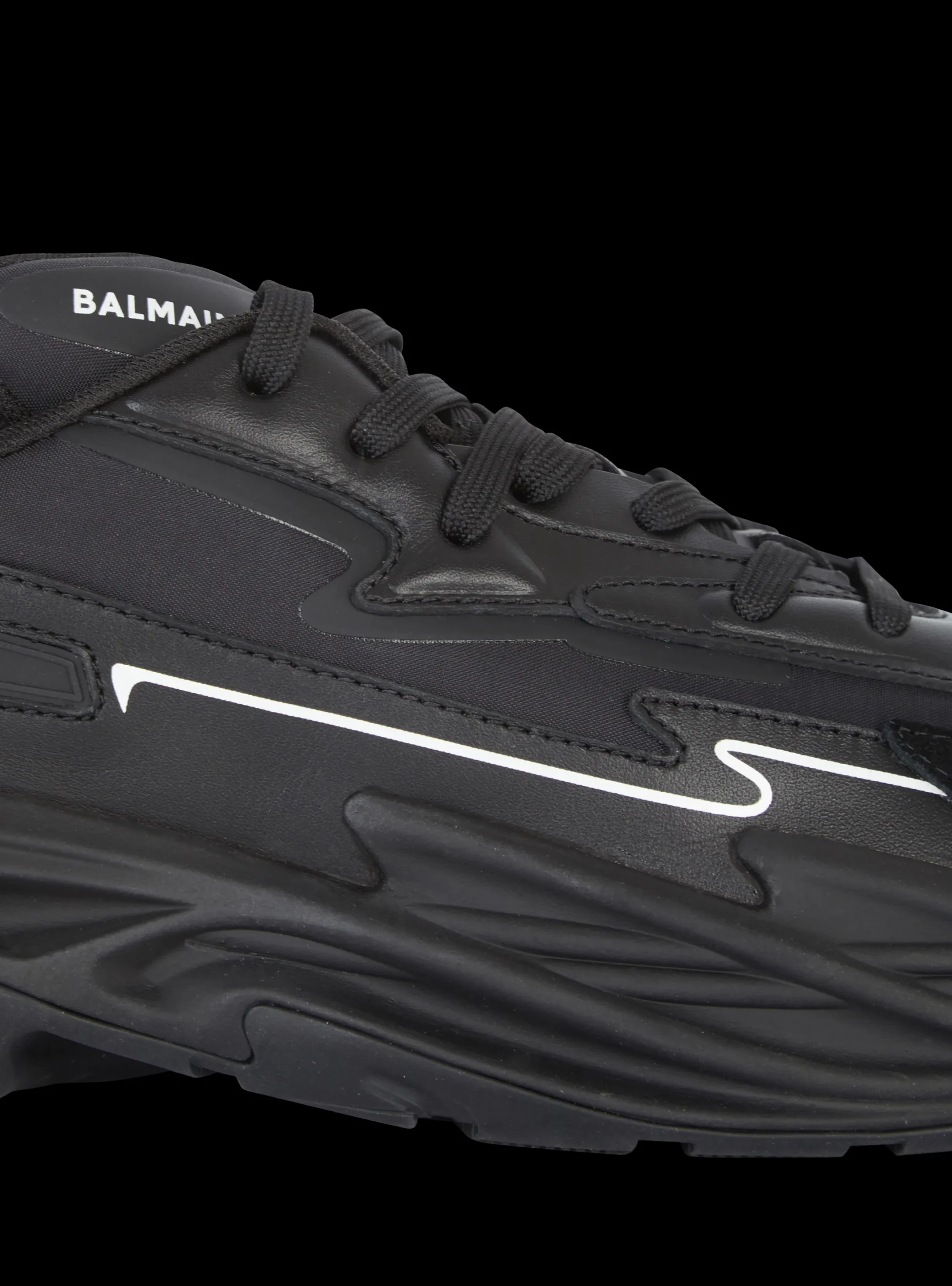Shop Run-Row Leather Trainers Men|Sneakers