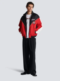 Best Sale Satin Racing Jacket In Three Colours Outerwear