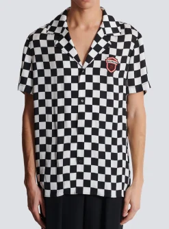 Flash Sale Satin Racing Pyjama Shirt Shirts And Polos