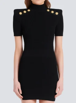New Short Knit Dress Women Knitwear|Dresses