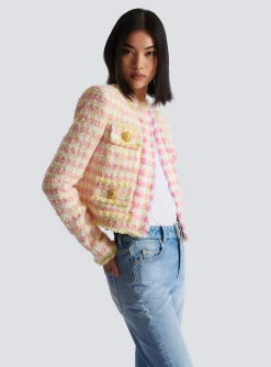Sale Short Miami Tweed Jacket Women Jackets And Blazers