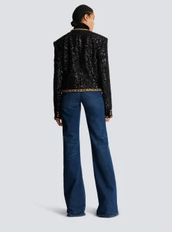 Shop Short Sequin Jacket Women Jackets And Blazers|Jackets And Blazers
