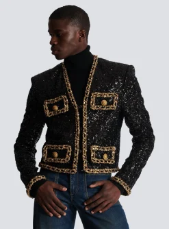Shop Short Sequin Jacket Women Jackets And Blazers|Jackets And Blazers