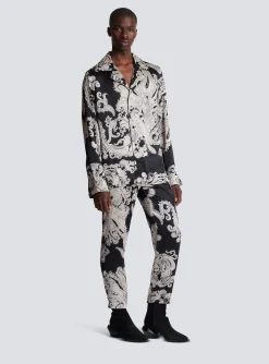 Sale Silk Paisley Print Shirt Shirts And Polos