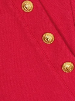 Discount Skirt With Embossed Buttons Kids Girls (4-10 Years)