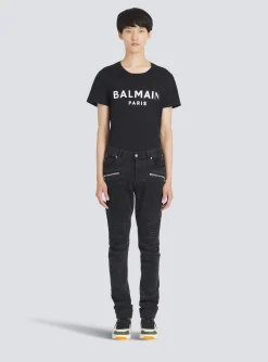 Outlet Slim Cut Cotton Jeans Denim